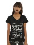 Harry Potter Happiness Found Girls T-Shirt, BLACK, hi-res