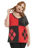 DC Comics Harley Quinn Cosplay Girls T-Shirt Plus Size, BLACK, hi-res