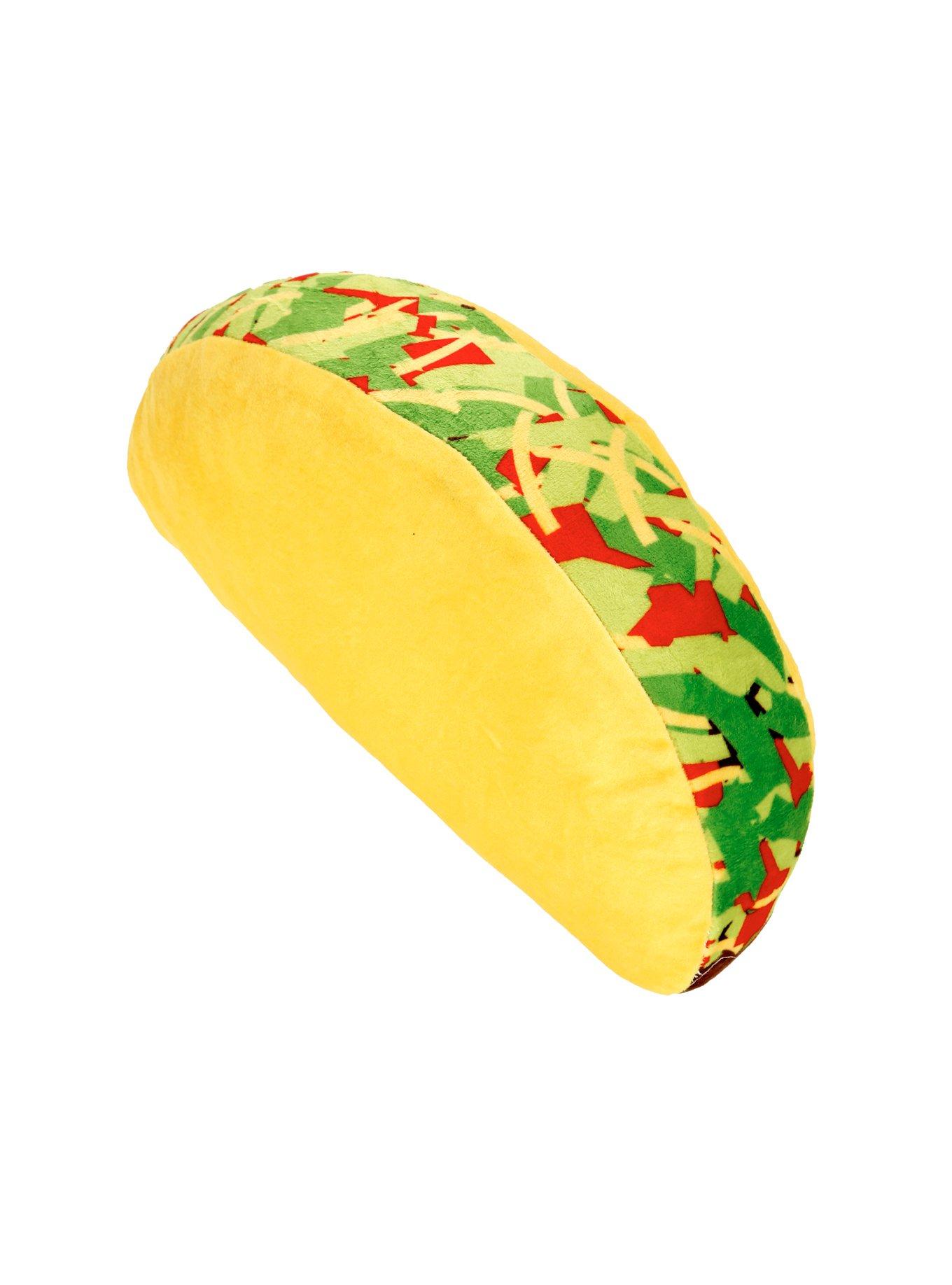 Taco Emoji Pillow, , hi-res