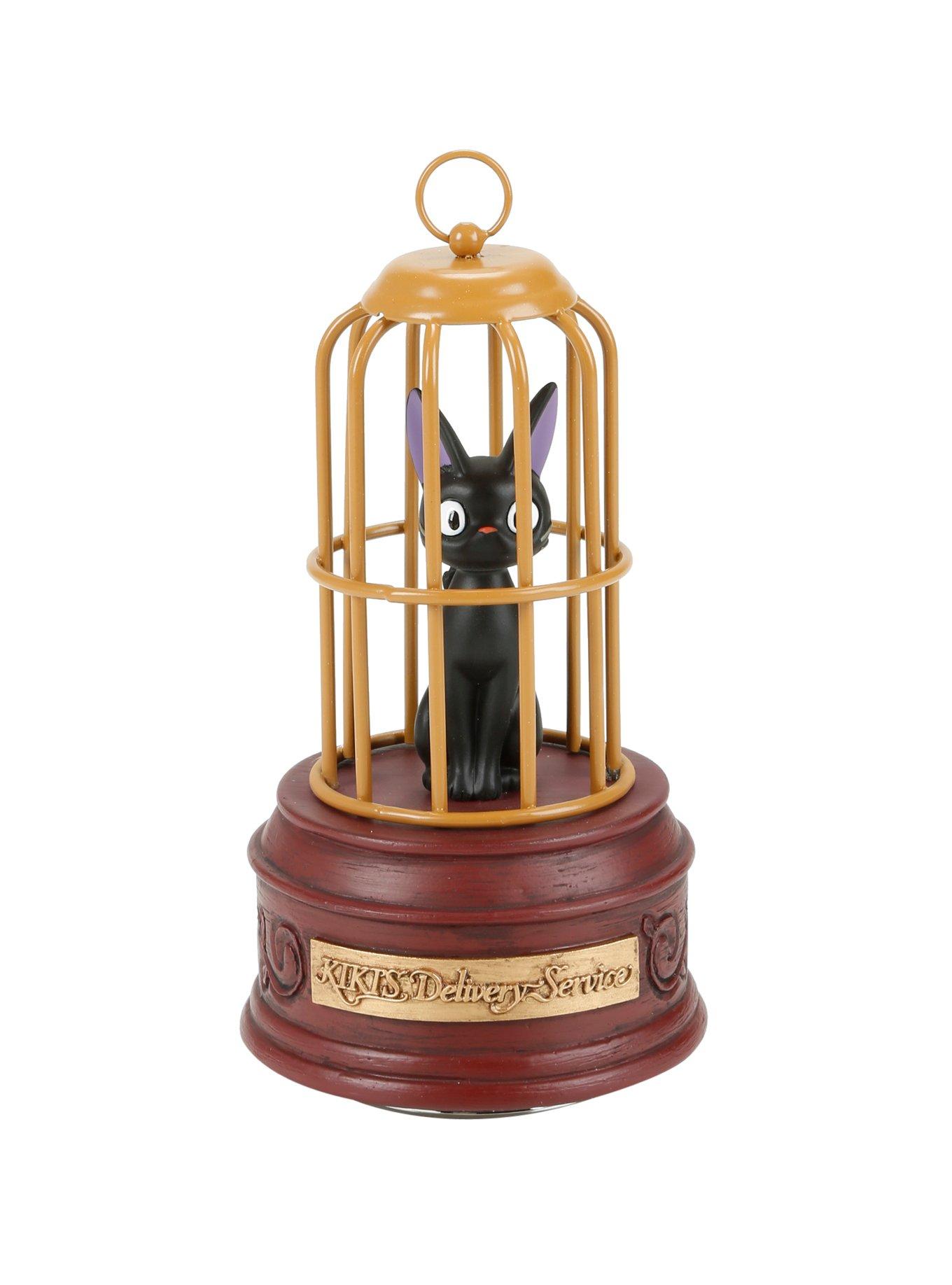 Studio Ghibli Kiki's Delivery Service Jiji Cage Music Box, , hi-res