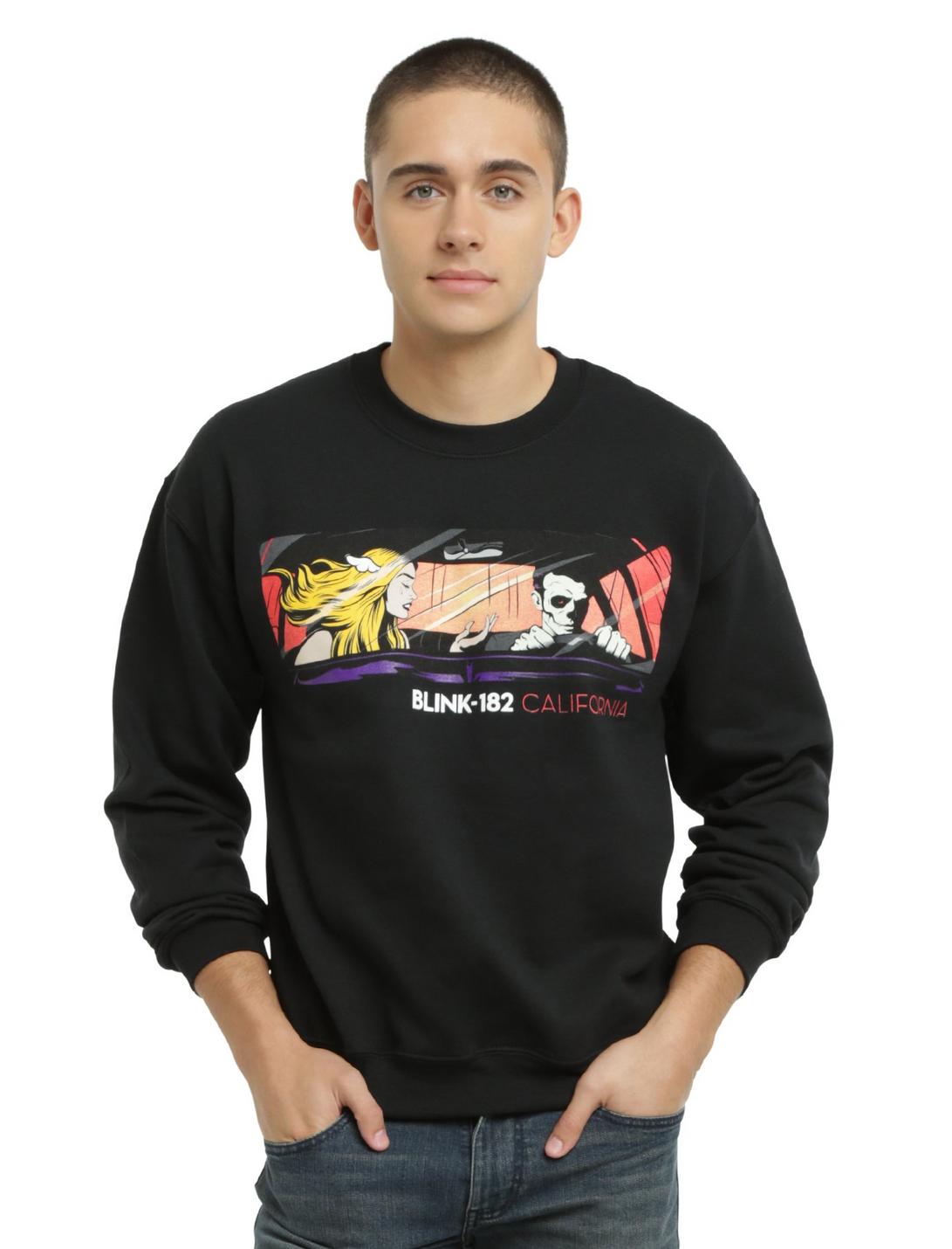 Blink-182 California Crewneck Sweatshirt, BLACK, hi-res