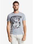 Pinky And The Brain Retro T-Shirt, HEATHER GREY, hi-res