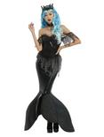 Dark Mermaid Costume, BLACK, hi-res