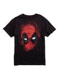 Marvel Deadpool Spray Paint Face T-Shirt, BLACK, hi-res
