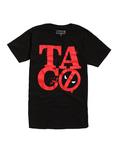 Marvel Deadpool TACO Logo T-Shirt, BLACK, hi-res