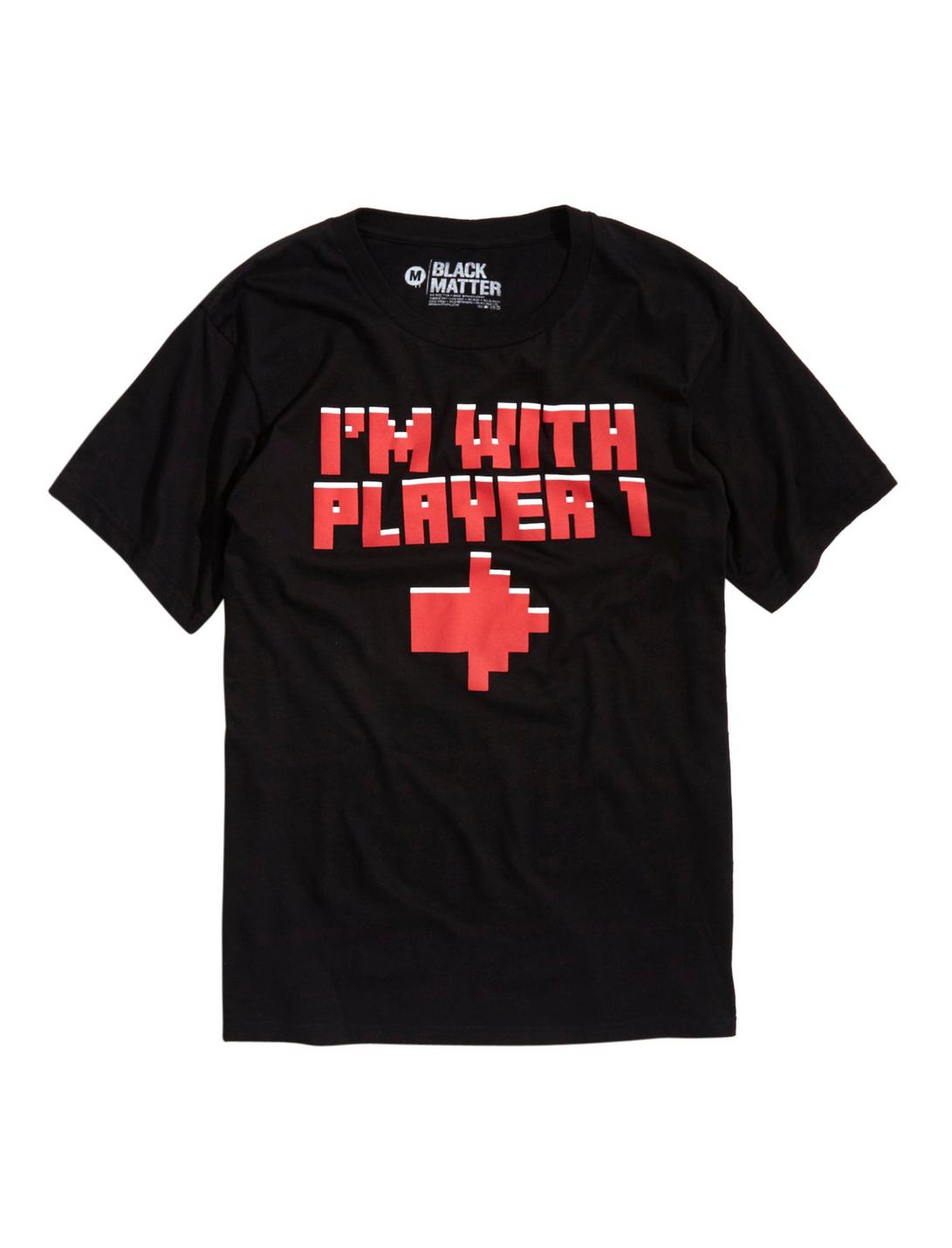 Player One T-Shirt, BLACK, hi-res