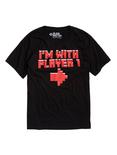 Player One T-Shirt, BLACK, hi-res