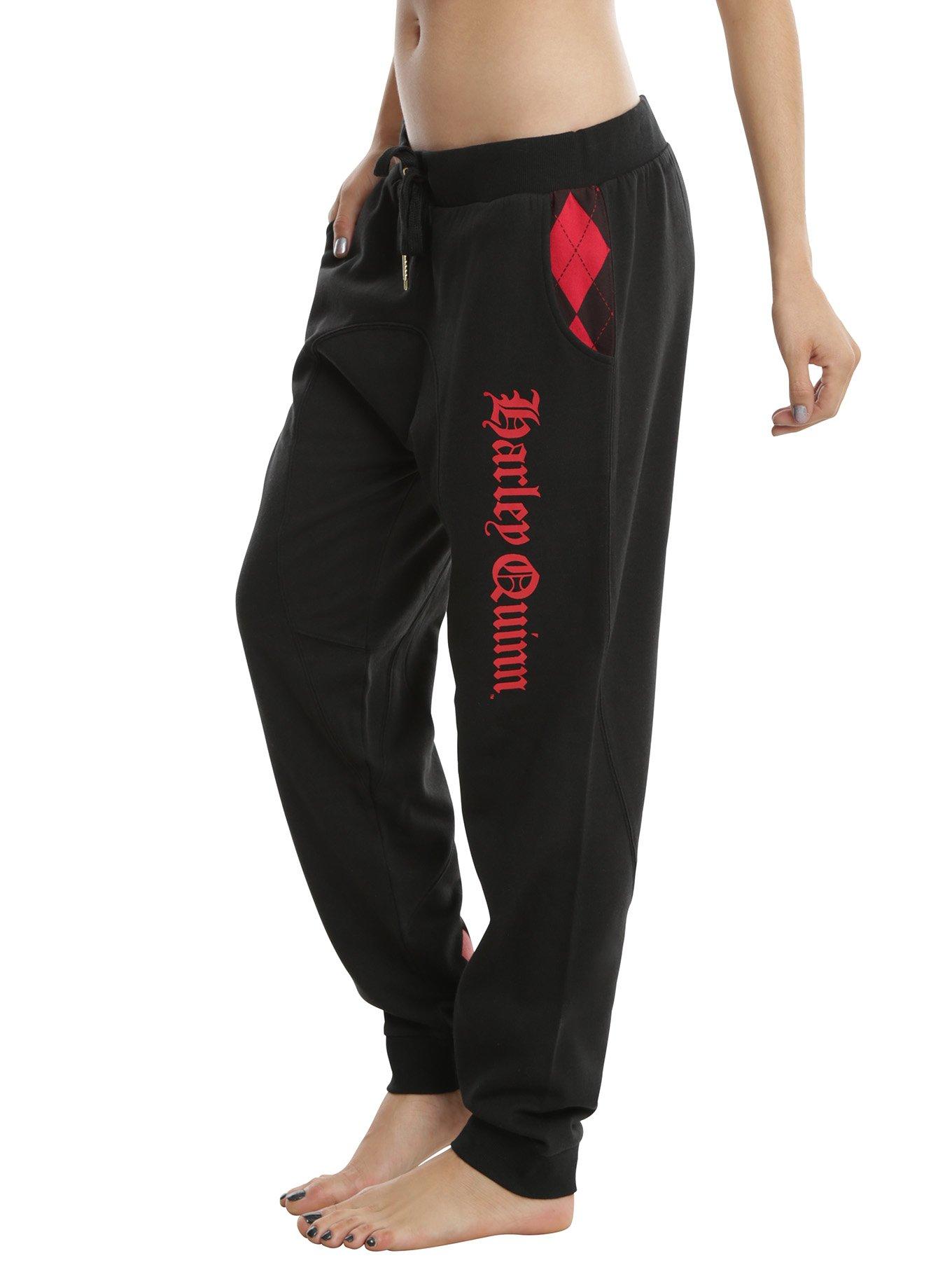 DC Comics Harley Quinn Girls Jogger Pants, MULTI, hi-res