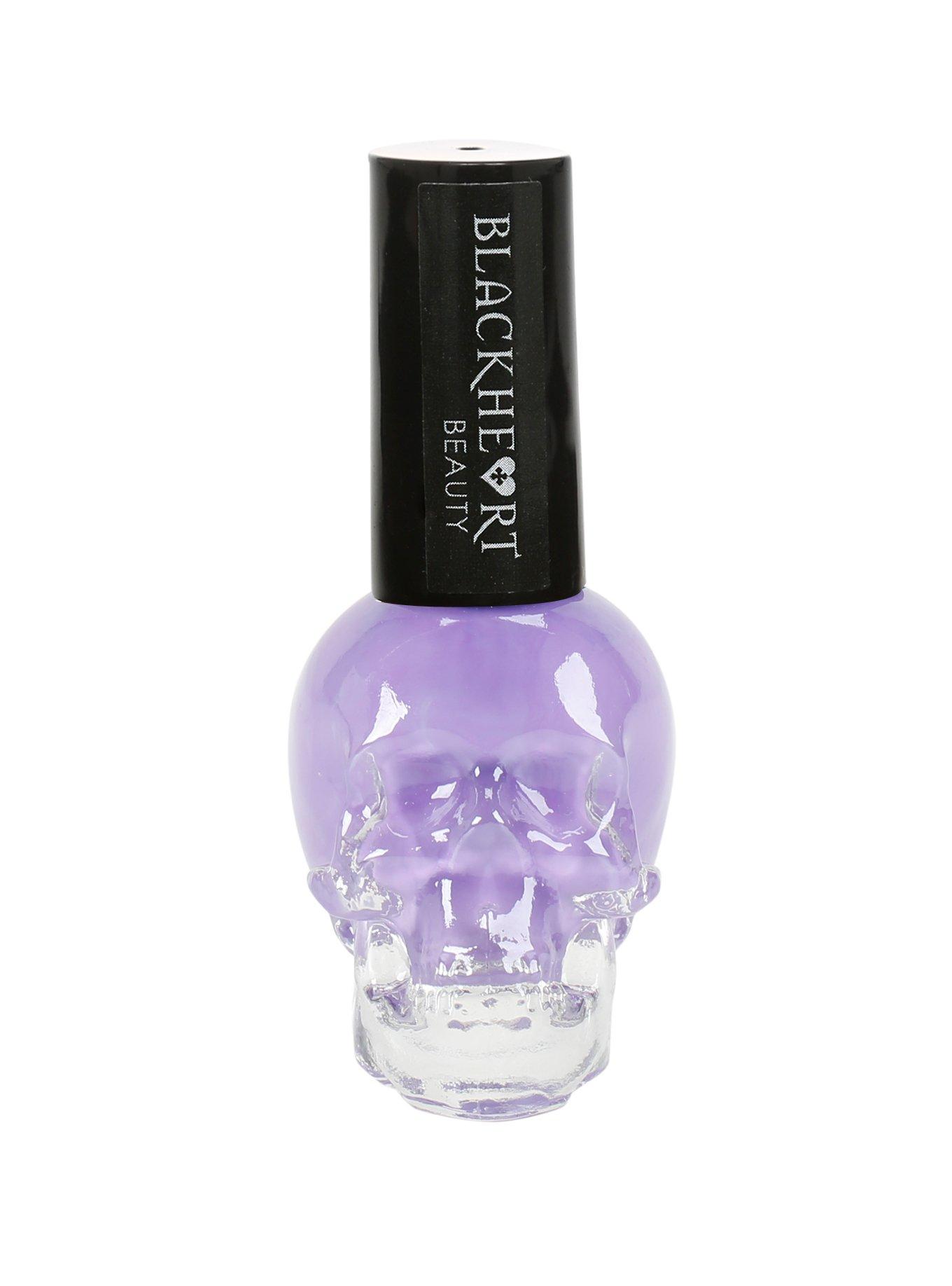 Blackheart Beauty Soft Lavender Nail Polish, , hi-res
