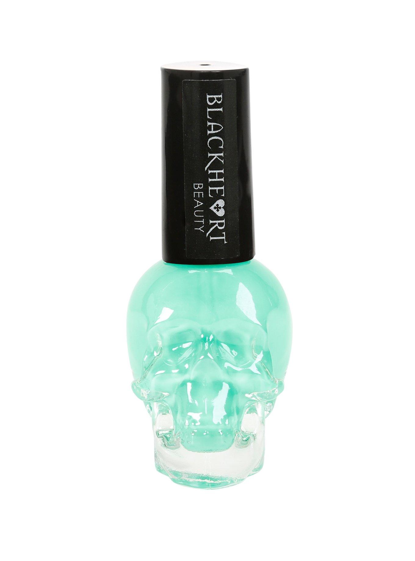 Blackheart Beauty Pastel Green Nail Polish, , hi-res