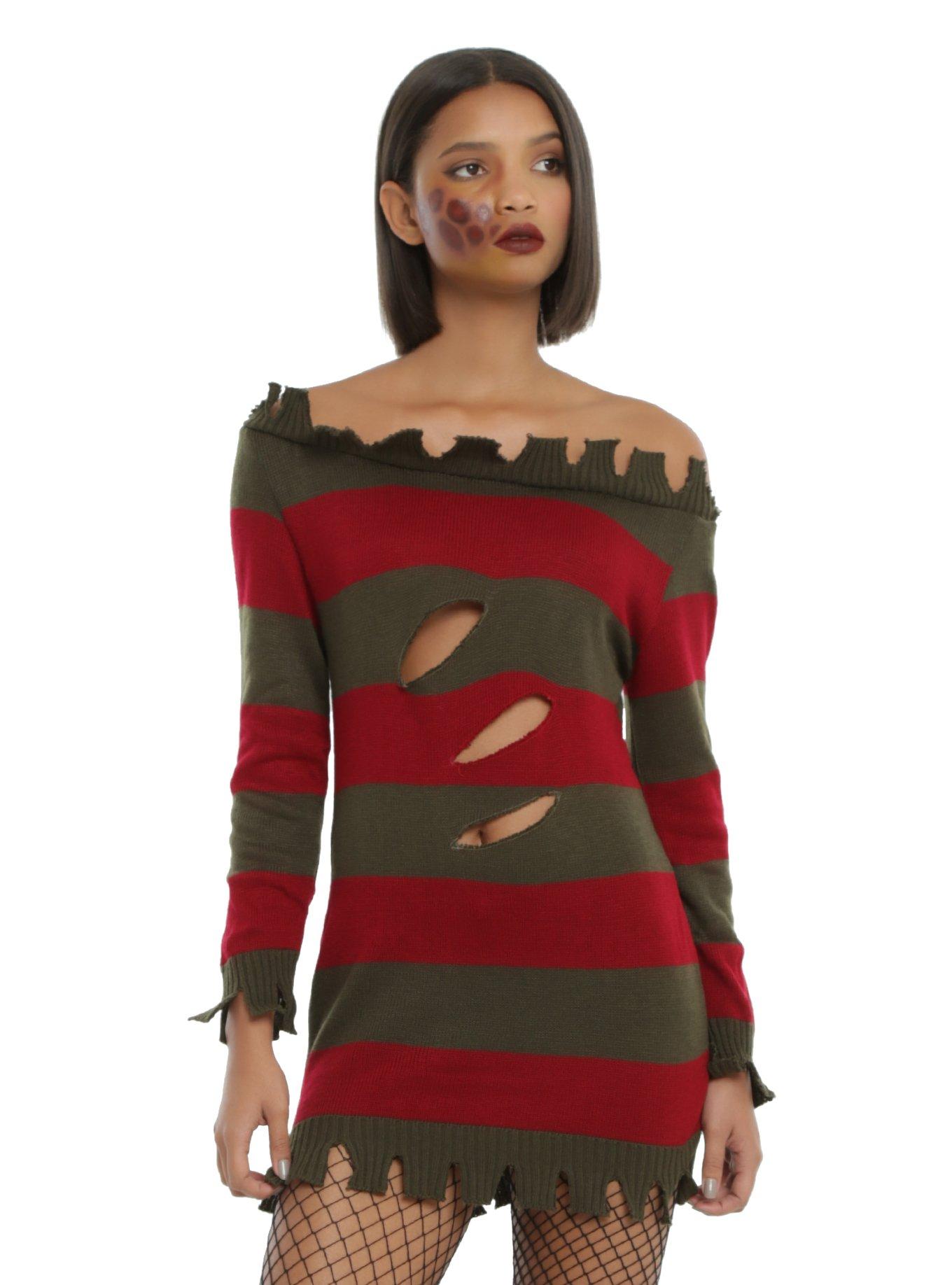 A Nightmare On Elm Street Miss Krueger Costume, MULTI, hi-res
