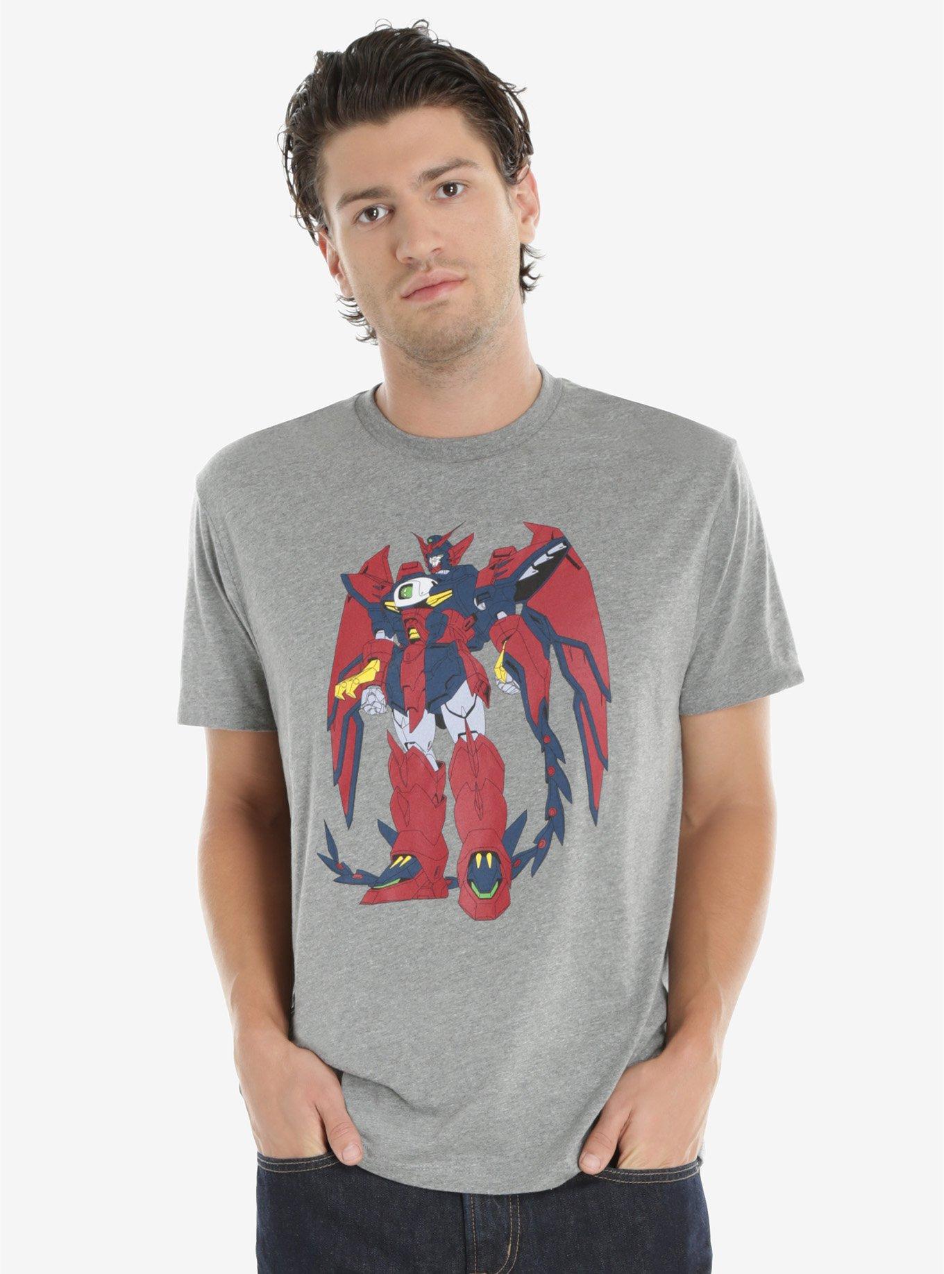 Gundam Wing Epyon T-Shirt, HEATHER GREY, hi-res