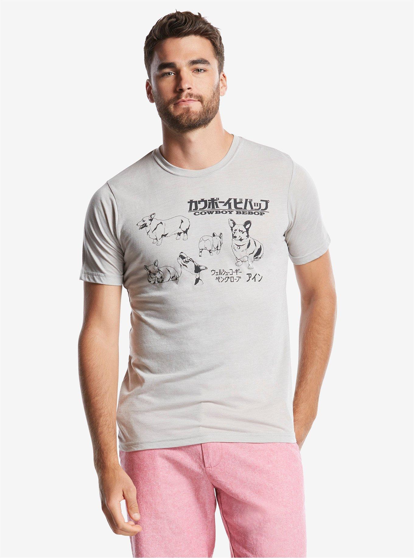 Cowboy Bebop Ein Poses Tee, WHITE, hi-res