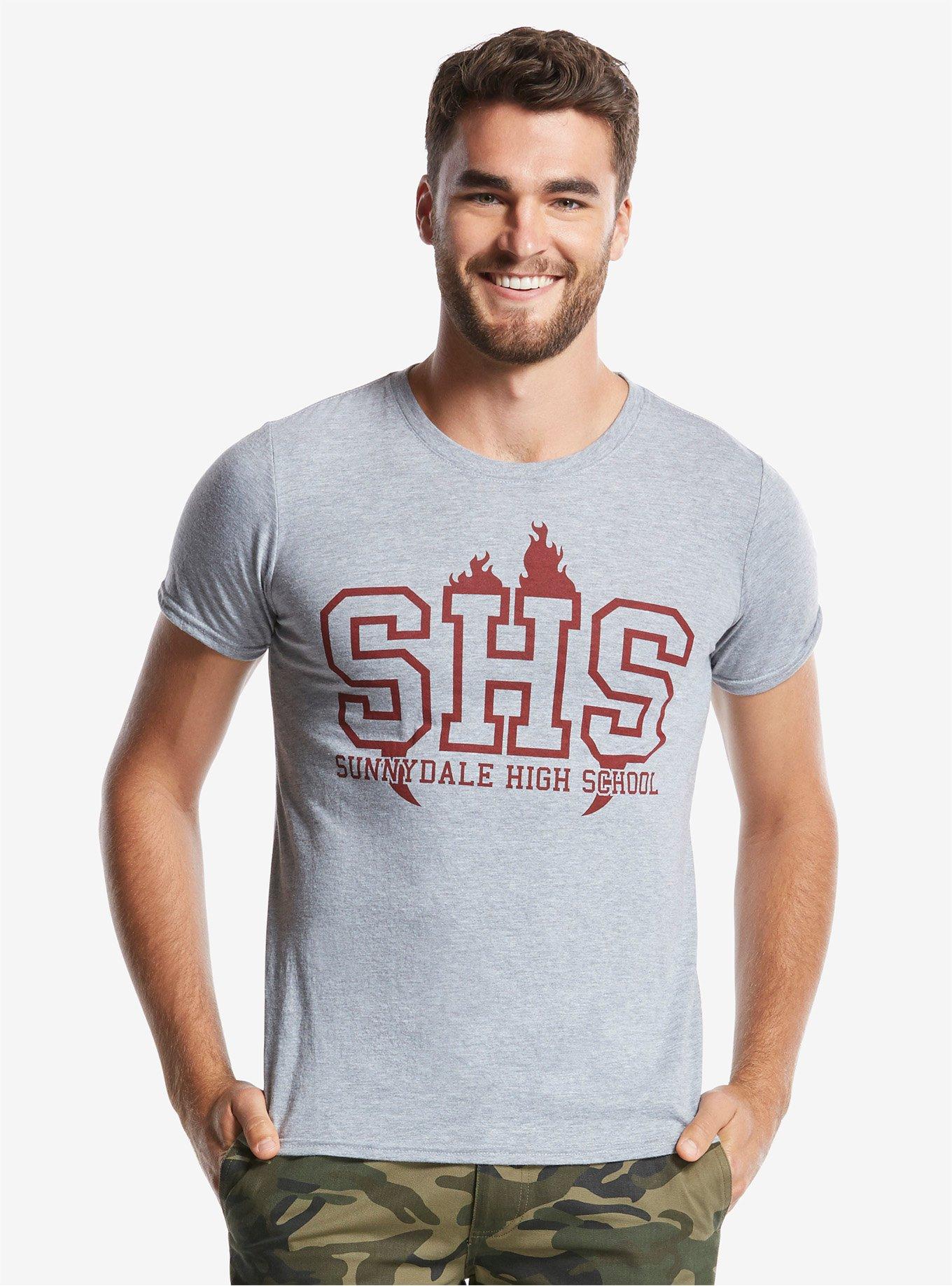 Buffy The Vampire Slayer Sunnydale High School T-Shirt, HEATHER GREY, hi-res
