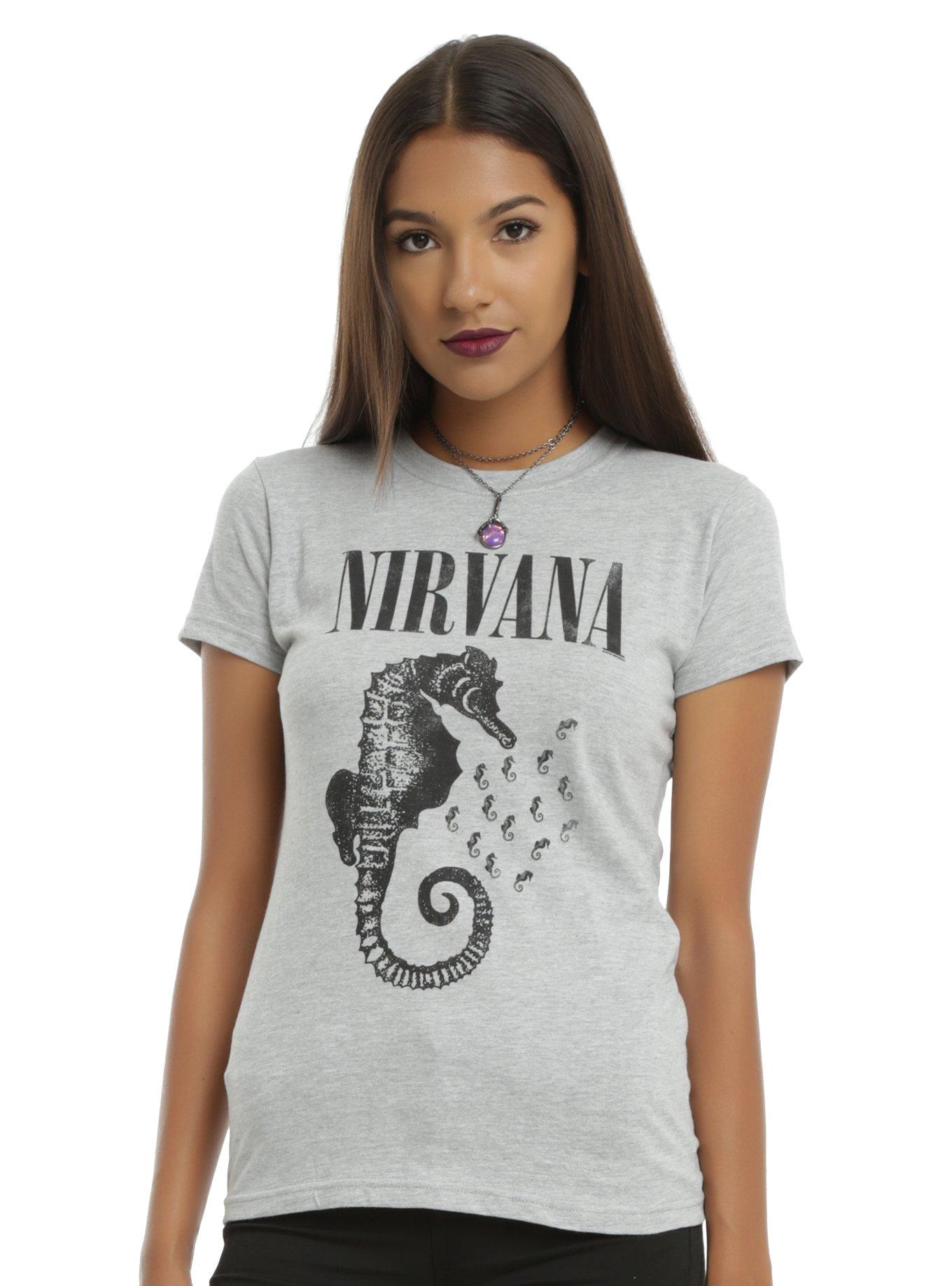 Nirvana t shirt outlet damen h