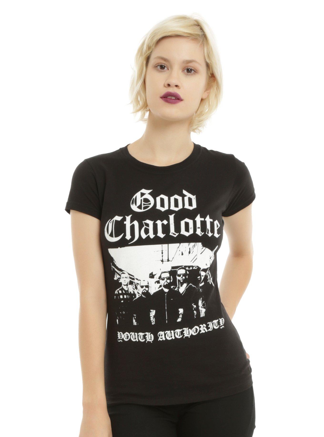 Good Charlotte Youth Authority Photo Girls T-Shirt, BLACK, hi-res