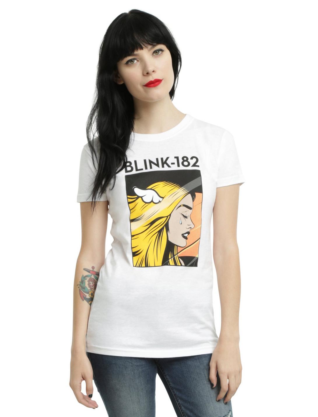 Blink-182 Cryifornia Girl Girls T-Shirt, WHITE, hi-res