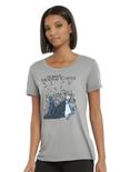 Her Universe Studio Ghibli Howl's Moving Castle Feathers Girls T-Shirt, GREY, hi-res