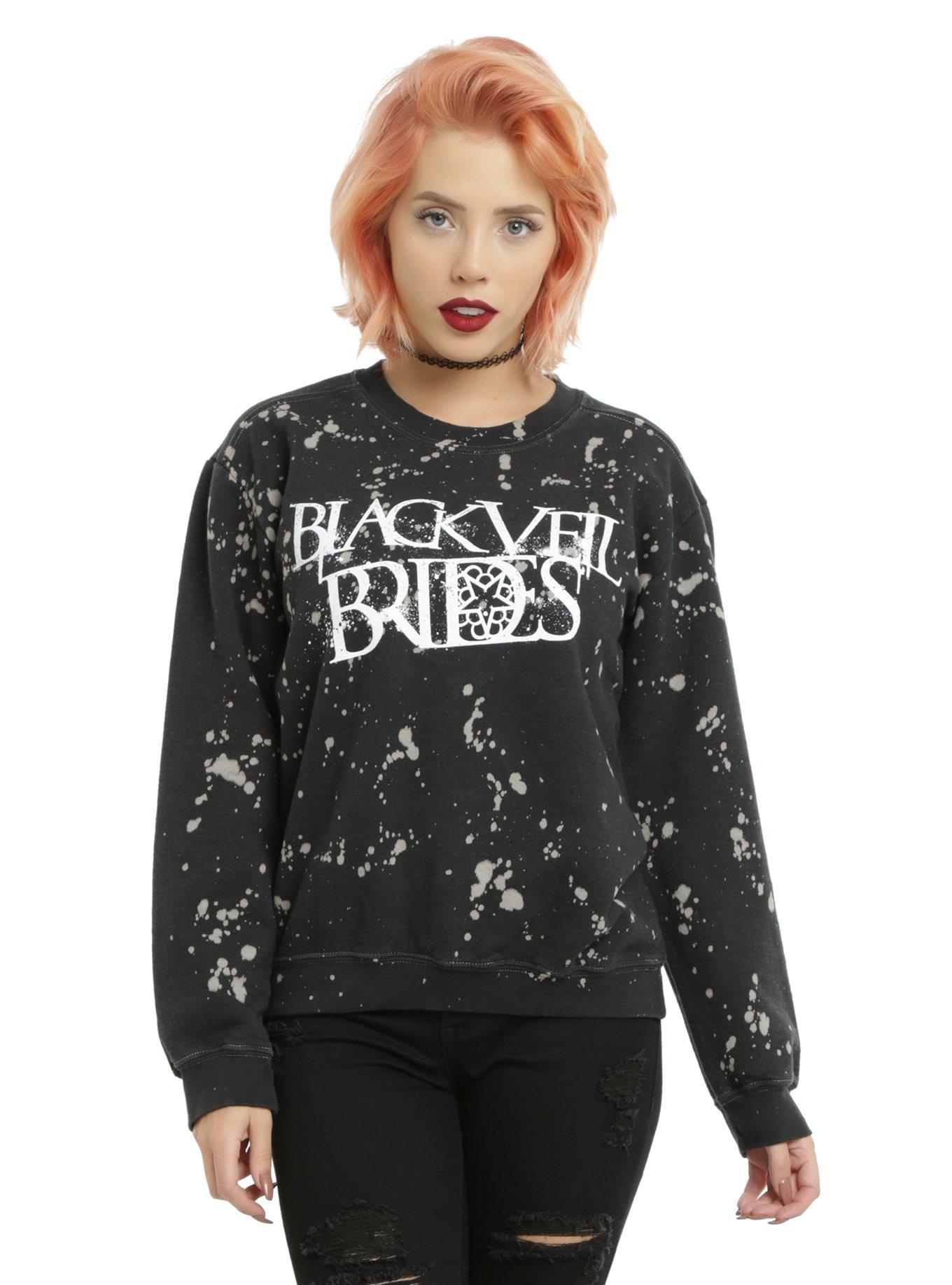 Black Veil Brides Splatter Girls Sweatshirt | Hot Topic