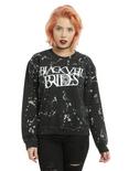 Black Veil Brides Splatter Girls Sweatshirt, BLACK, hi-res