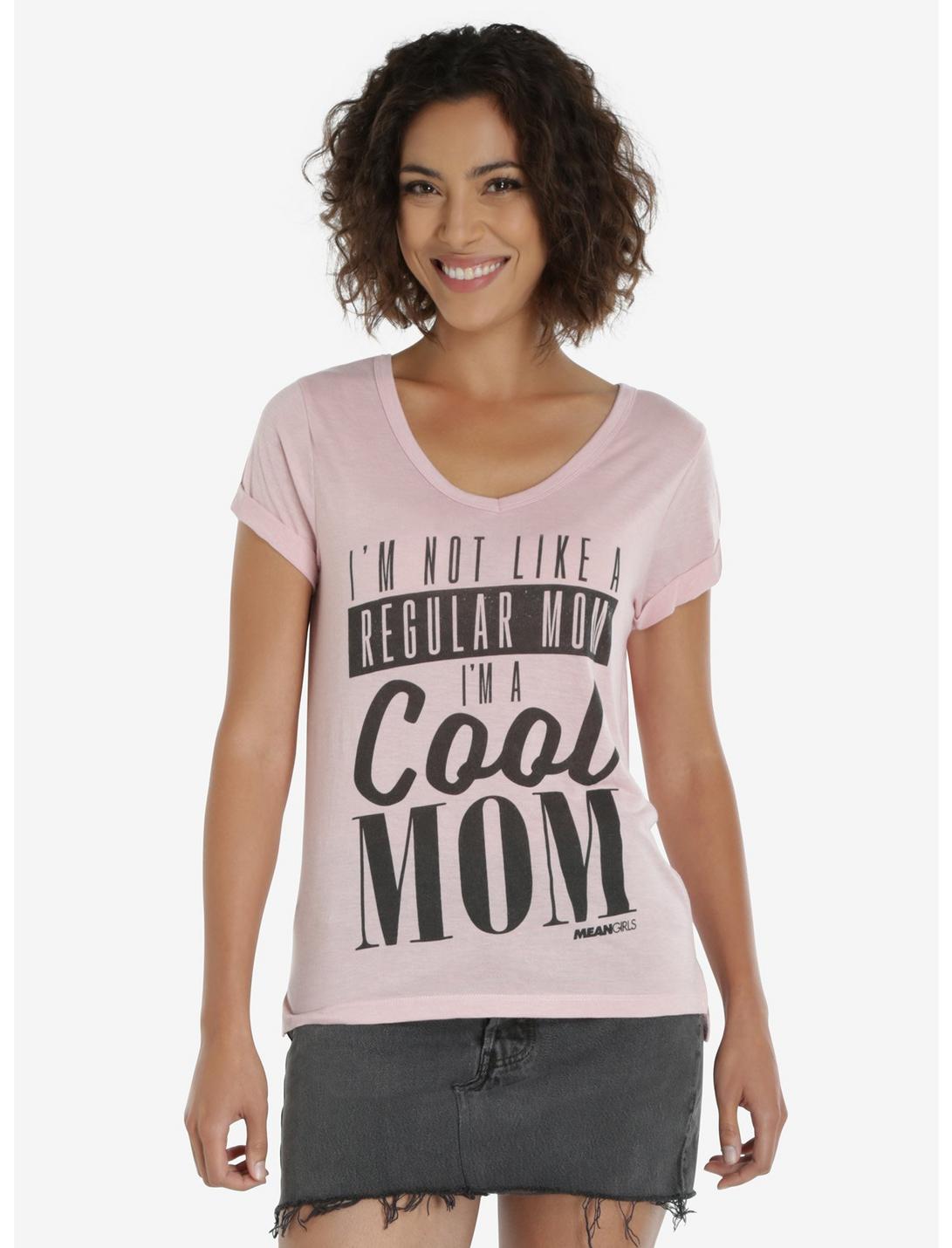Mean Girls Cool Mom Womens Tee, DUSTY ROSES, hi-res