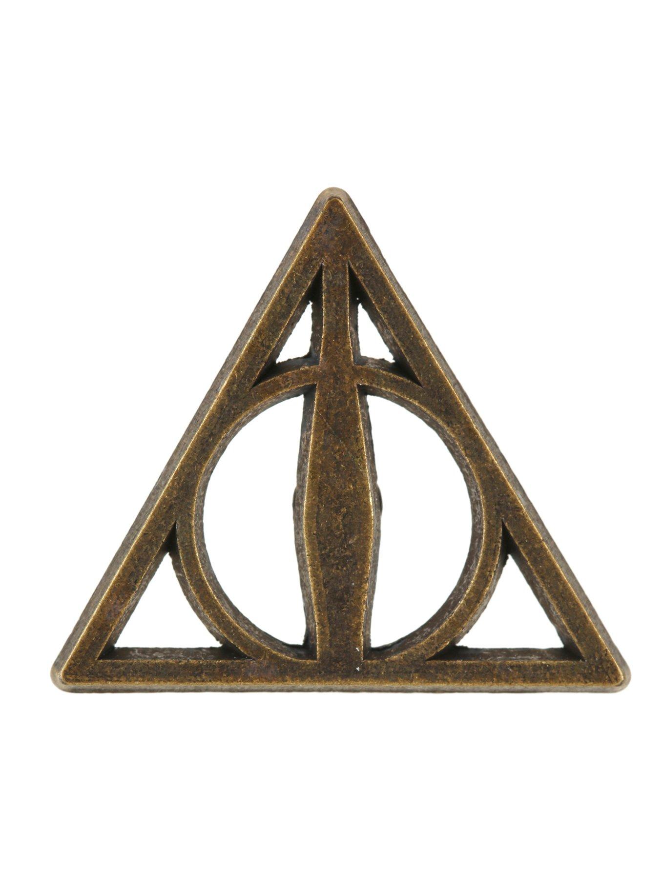 Regalos De 5 Euros Reliquias De La Muerte | Plateado - Oficial Pin Harry  Potter, image size:1360x1836