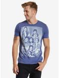 Saved By The Bell Group T-Shirt, BLUE, hi-res