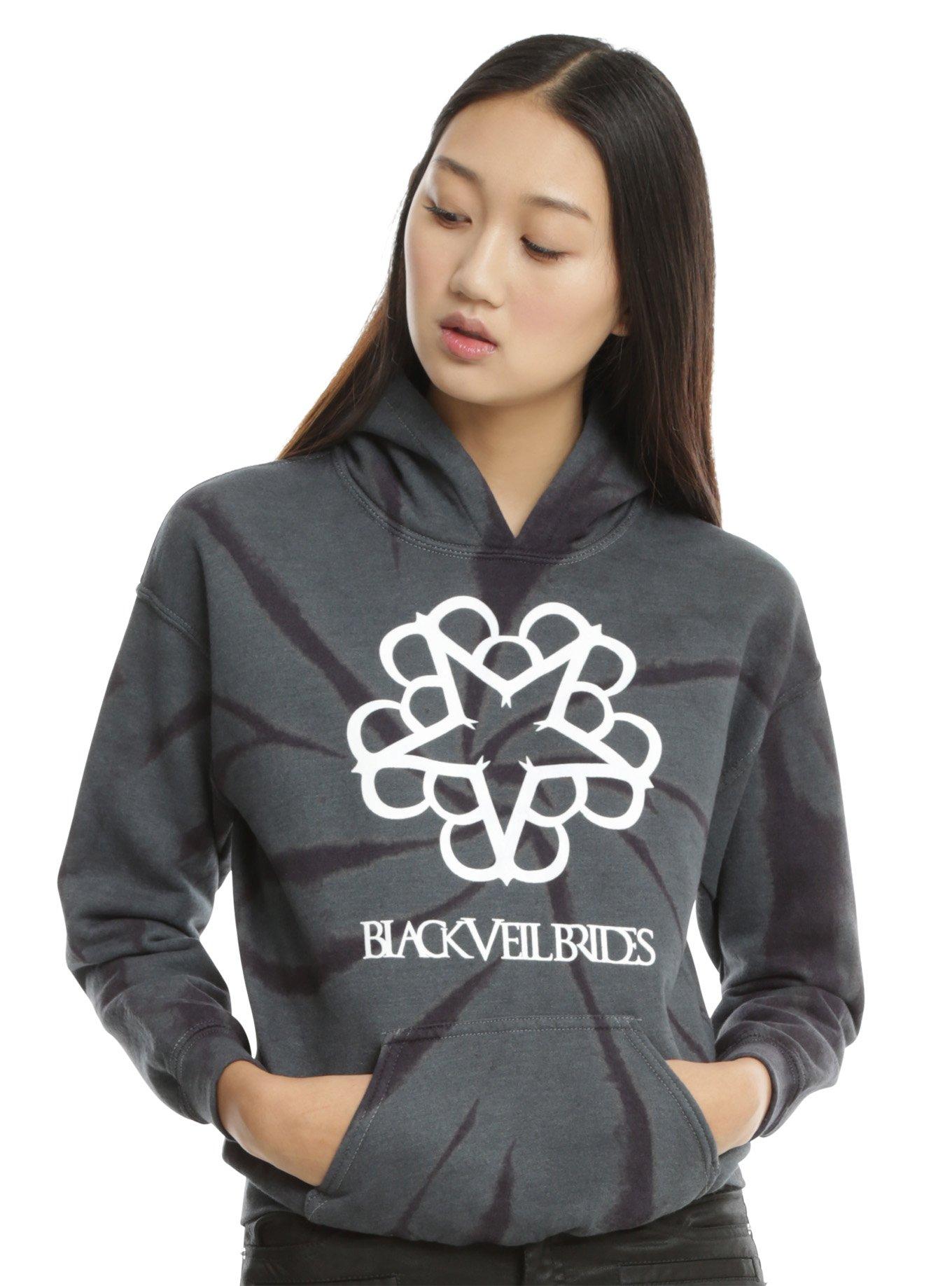 Black Veil Brides Tie Dye Girls Hoodie