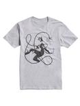DC Comics Catwoman Whip T-Shirt, GREY, hi-res
