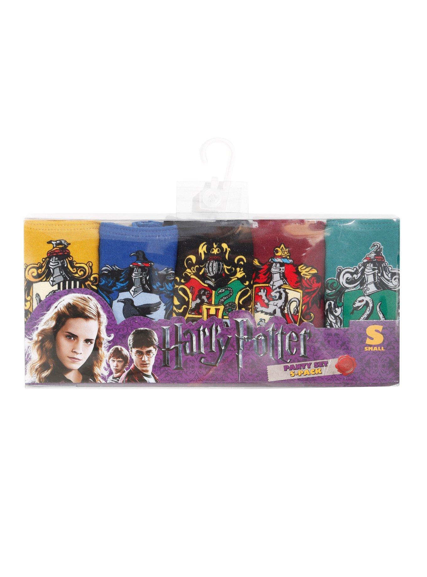 Harry Potter Hogwarts House Crest Panty Set, MULTI, hi-res