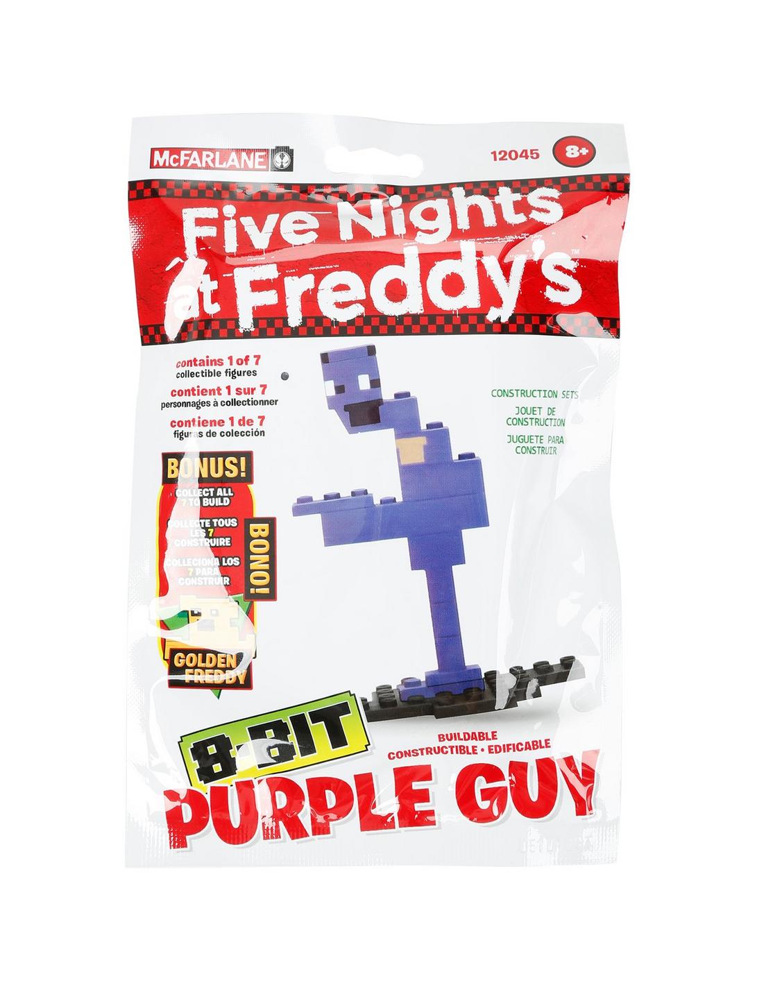 Five Nights At Freddy's Series 1 8-Bit Buildable Figure Blind Bag, , hi-res