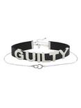 Blackheart Guilty Choker & Necklace Set, , hi-res