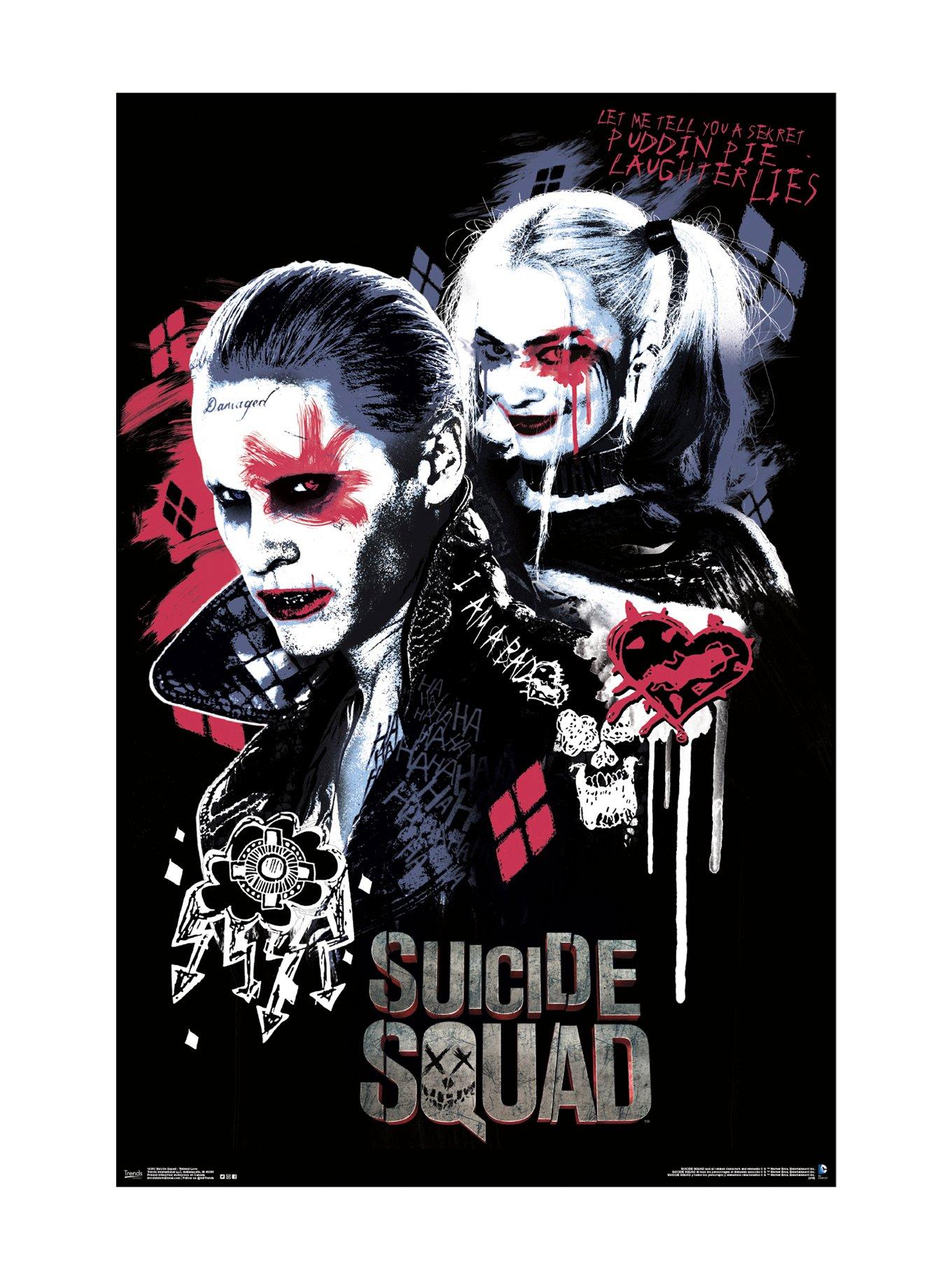 DC Comics Suicide Squad Twisted Love Poster, , hi-res