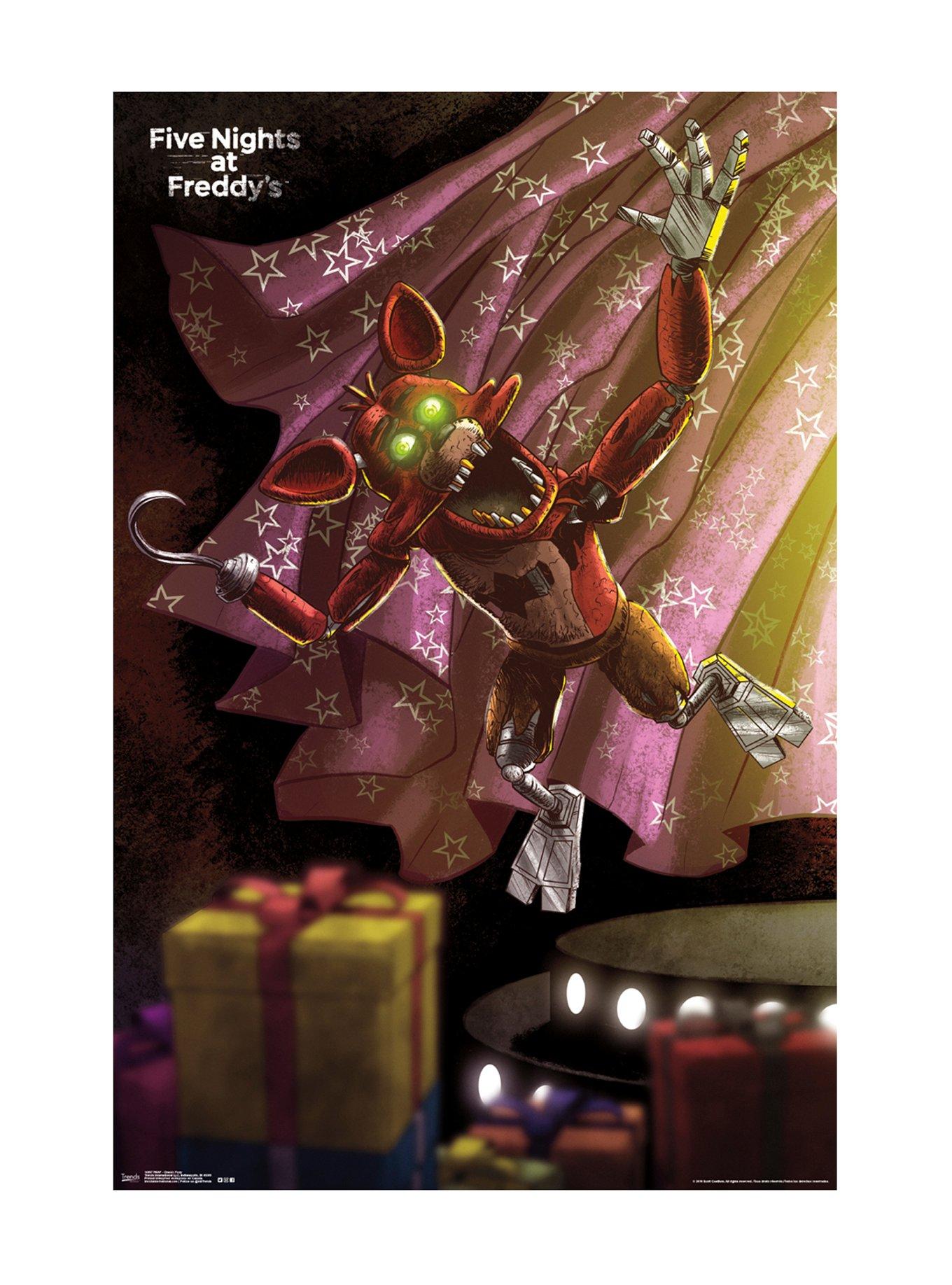 Five Nights At Freddy's Foxy Poster | Hot Topic