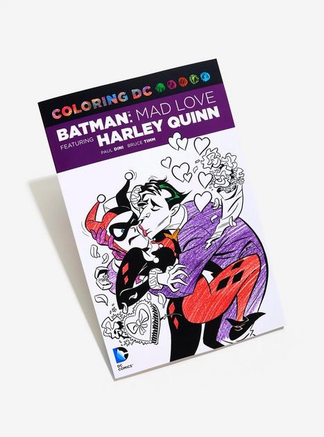 DC Comics Batman: Harley Quinn Mad Love Coloring Book | BoxLunch
