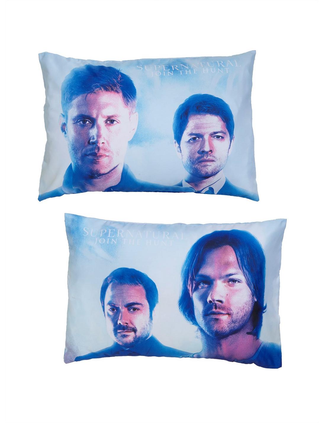 Supernatural Characters Pillowcase Set, , hi-res