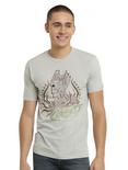 Marvel Guardians Of The Galaxy Tribal Groot T-Shirt, GREY, hi-res