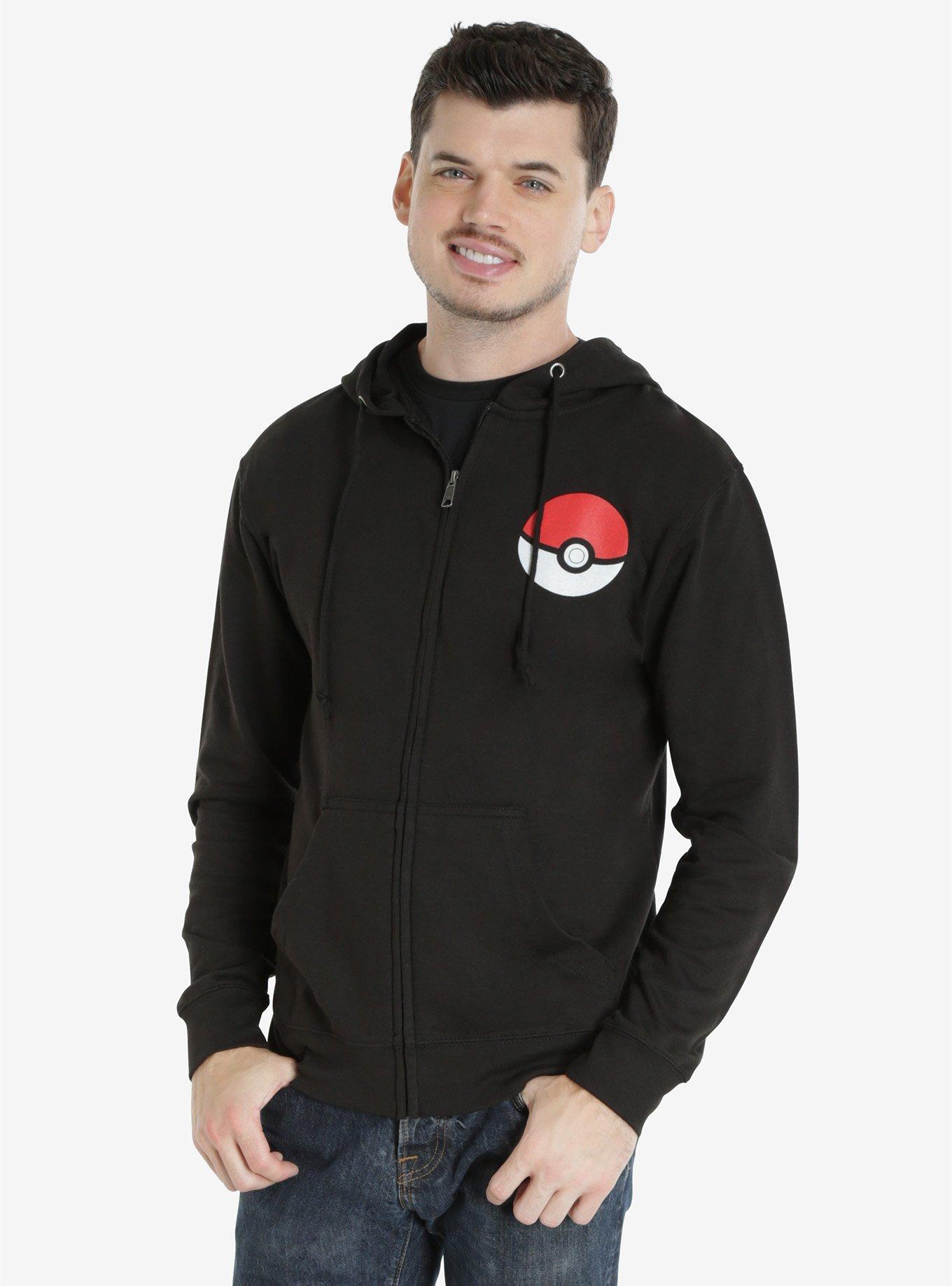 Pok&eacute;mon Starter Group Hoodie, BLACK, hi-res