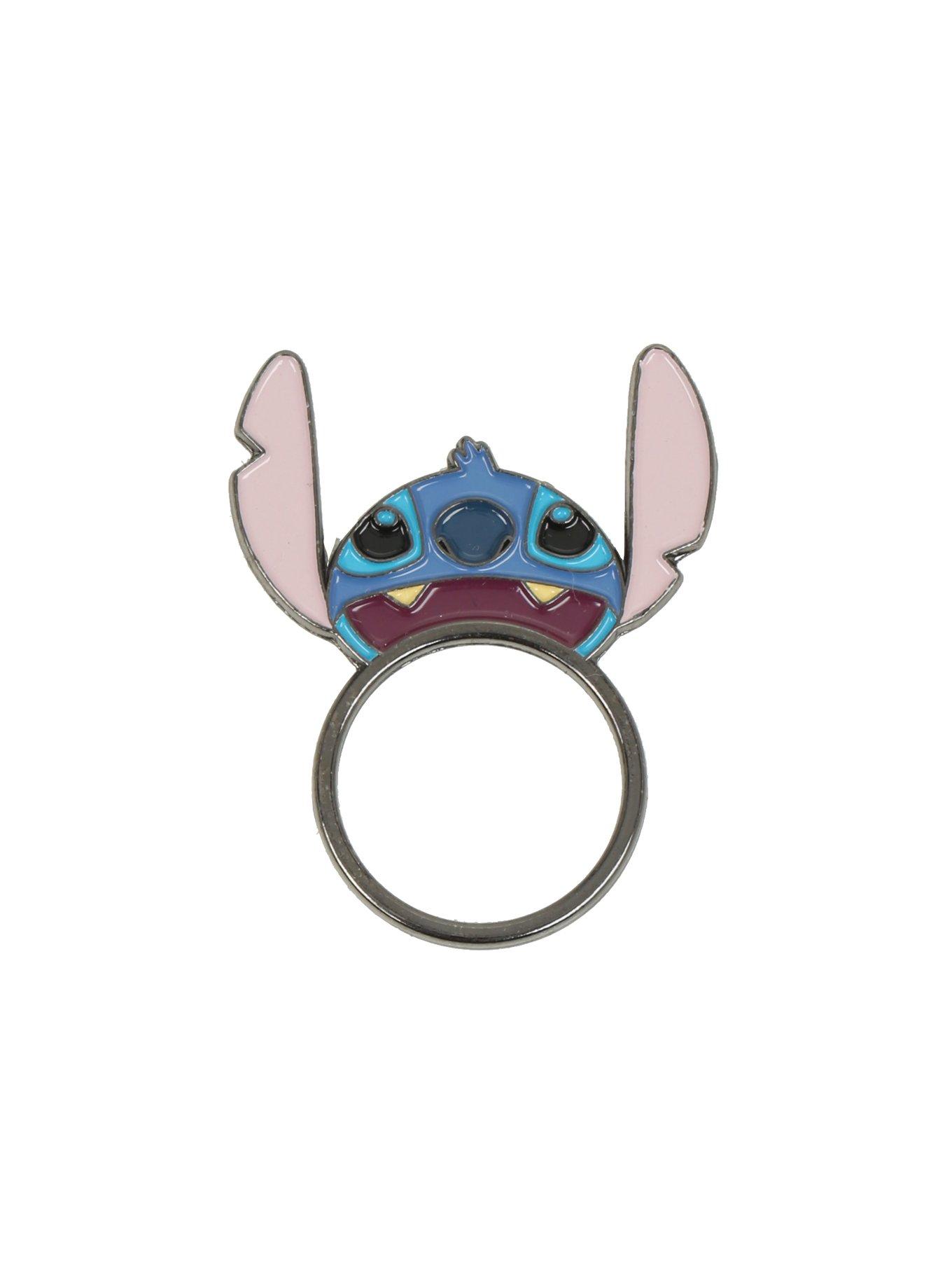 Disney Lilo & Stitch Flat Enamel Ring, , hi-res