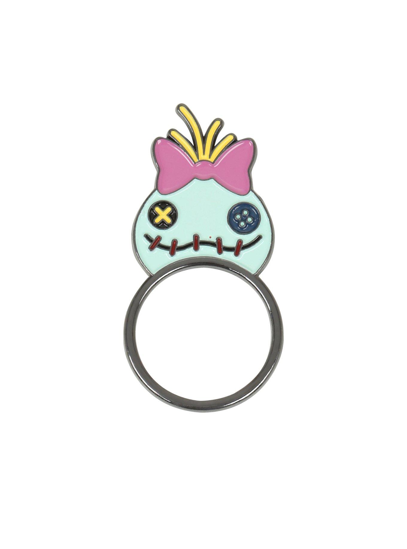 Disney Lilo & Stitch Scrump Flat Enamel Ring, , hi-res