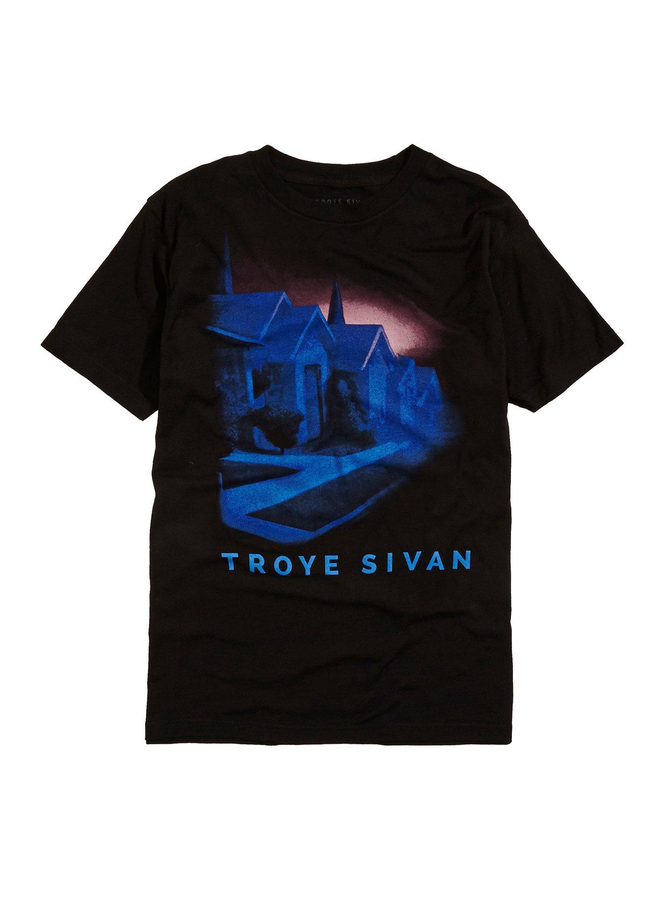 Troye Sivan Blue Neighbourhood T-Shirt, BLACK, hi-res
