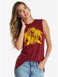 Harry Potter Gryffindor Crest Womens Muscle Top, RED, hi-res