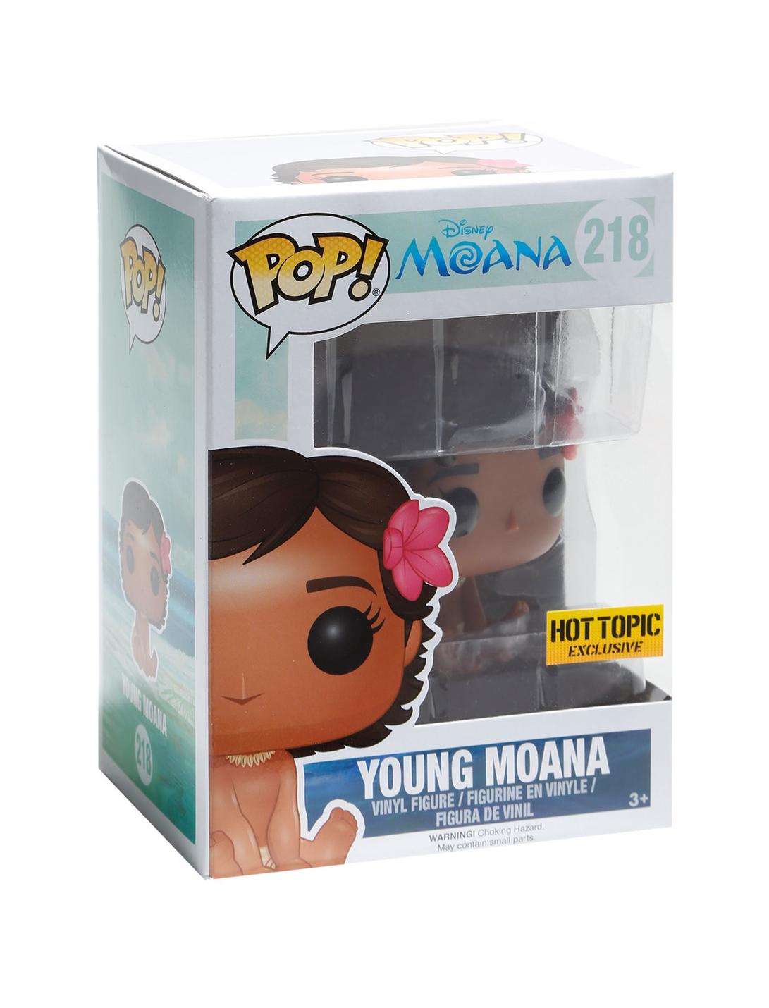 Funko Disney Moana Pop! Young Moana Vinyl Figure Hot Topic Exclusive, , hi-res