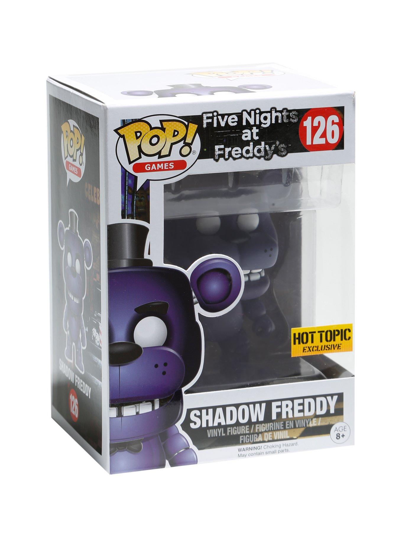 Funko Five Nights At Freddy's Pop! Games Shadow Freddy Vinyl Figure Hot Topic Exclusive, , hi-res