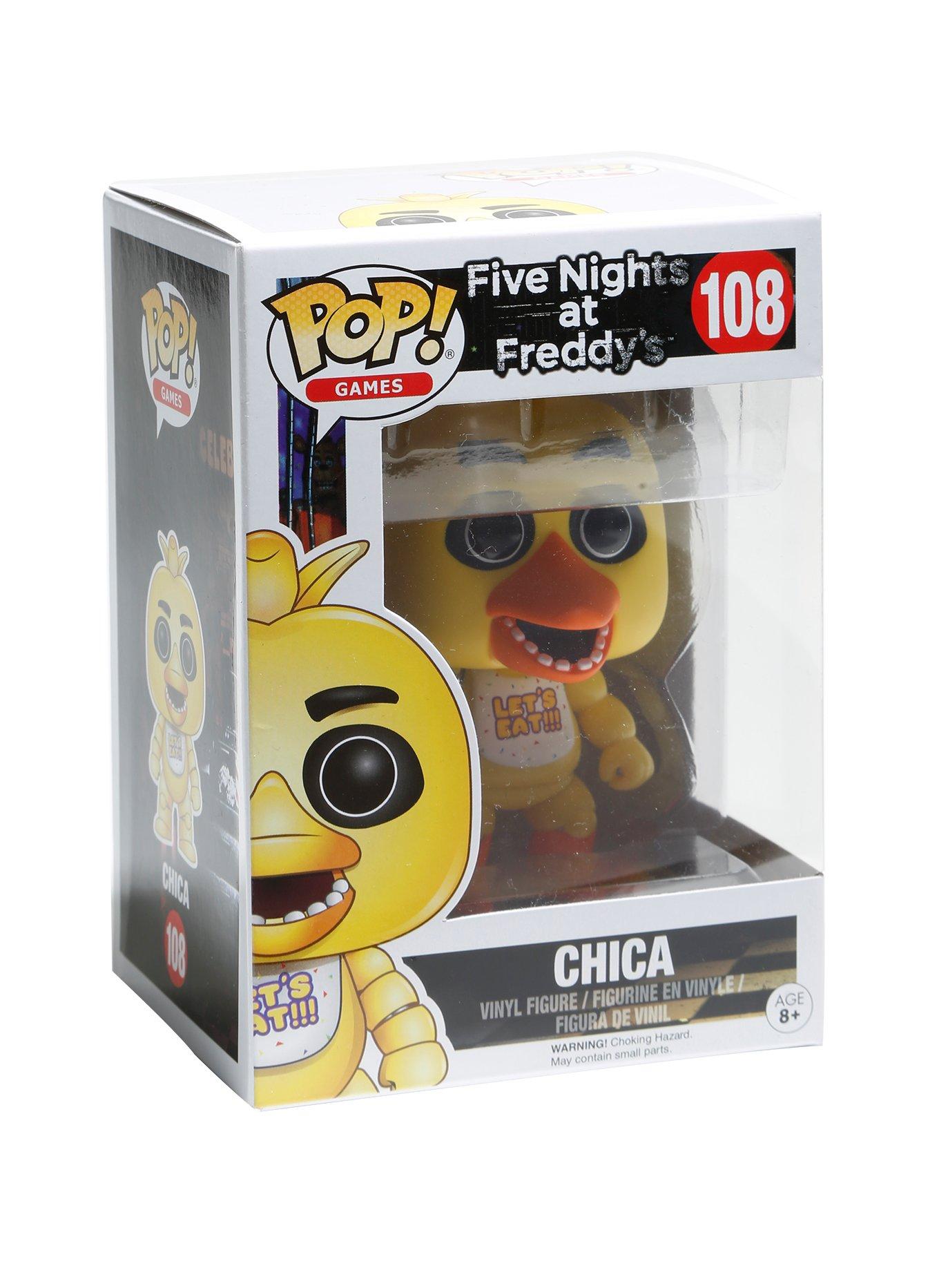  Funko POP Games Five Nights at Freddy's Nightmare Chica Action  Figure : Funko: Toys & Games