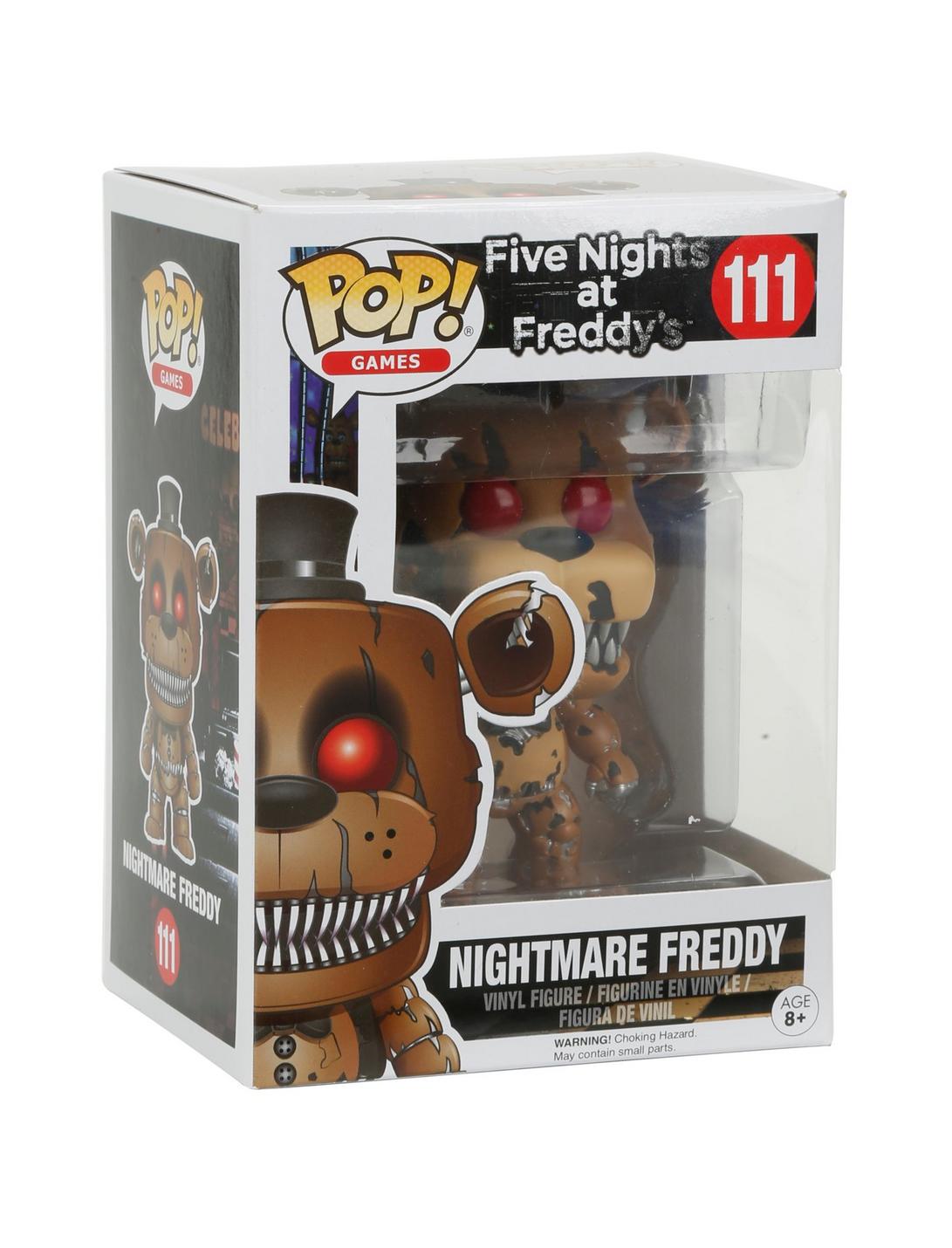 Funko Five Nights At Freddy's Pop! Games Nightmare Freddy Vinyl Figure, , hi-res