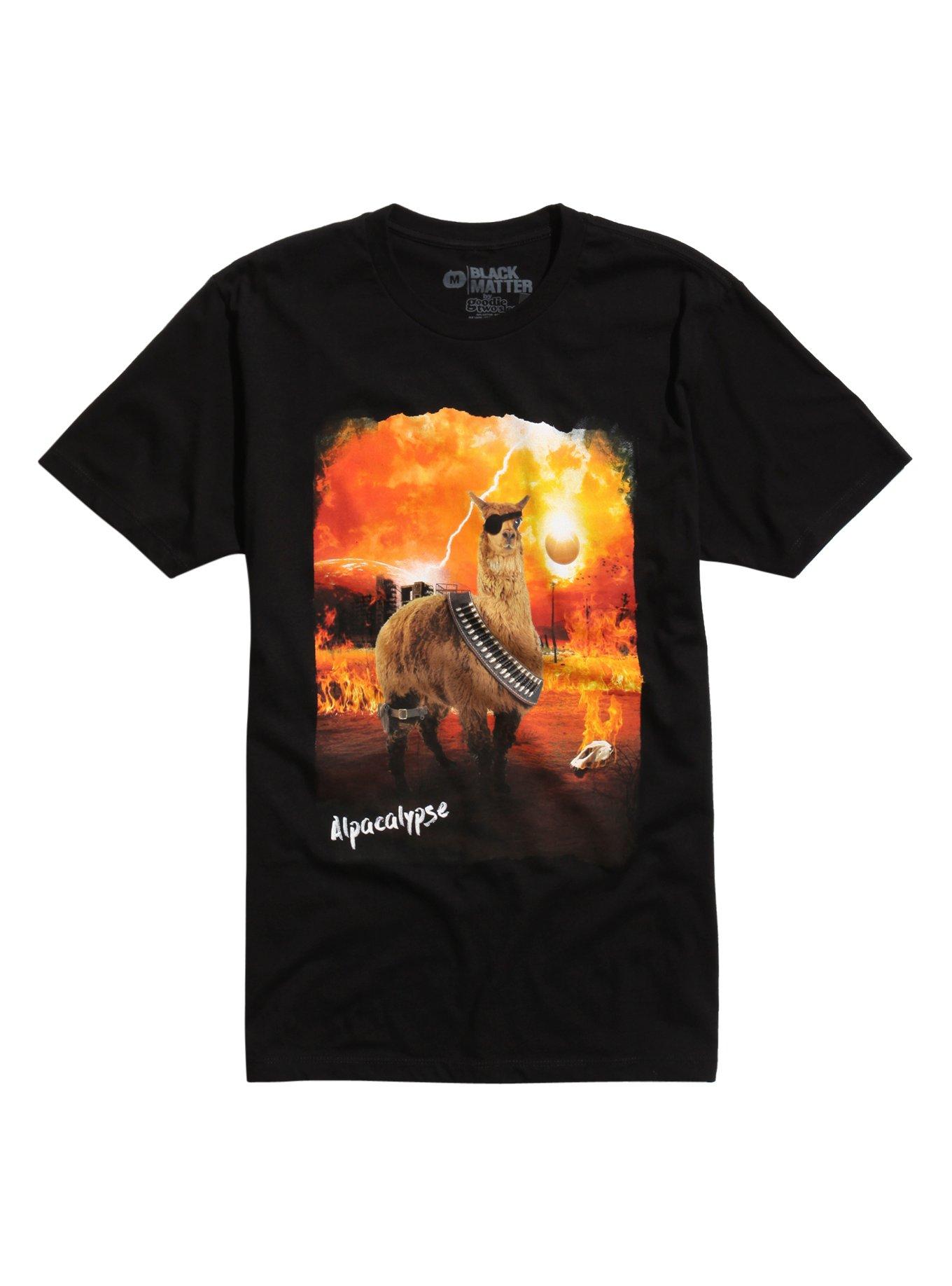Alpacalypse T-Shirt, BLACK, hi-res