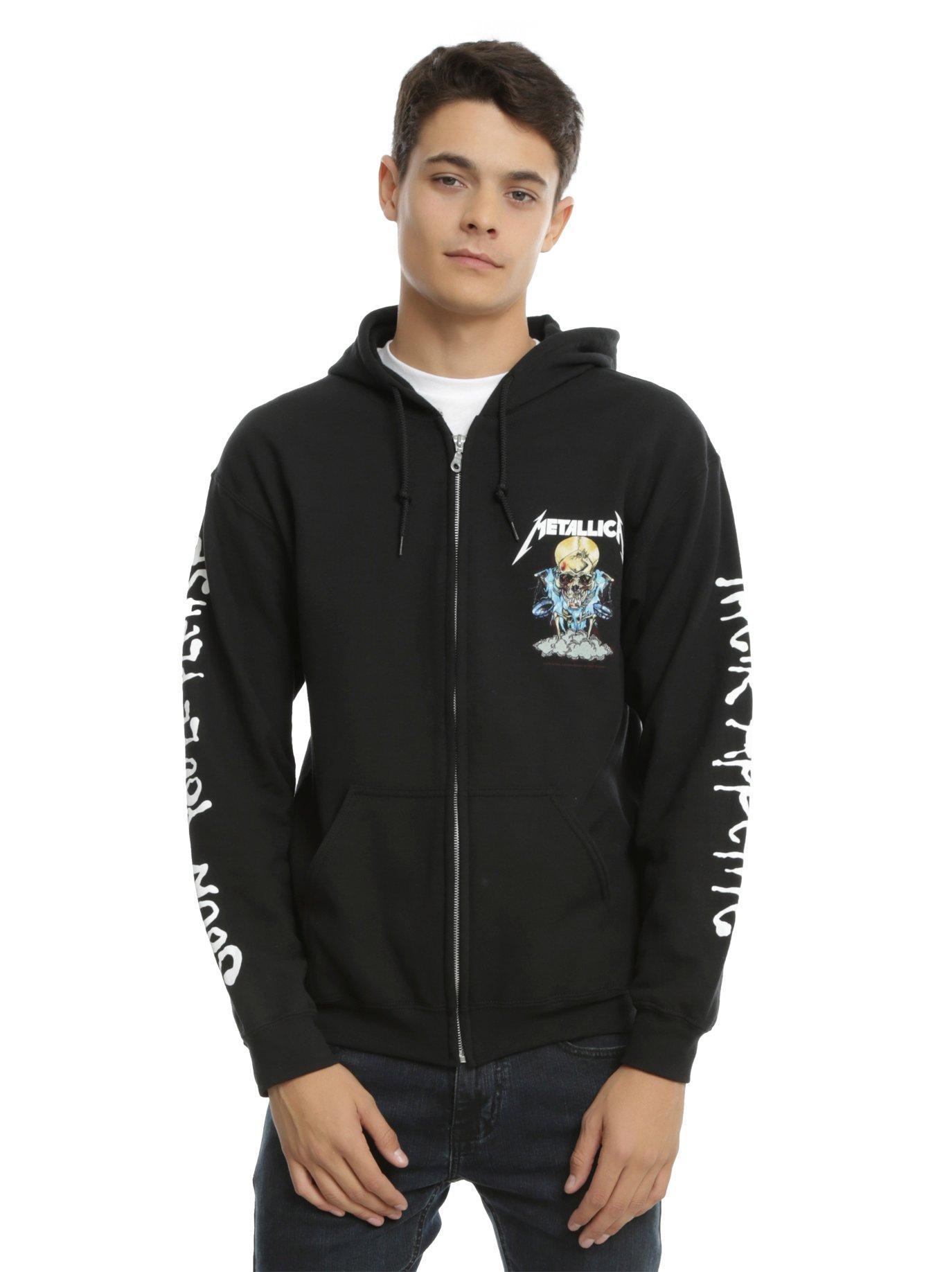 Metallica hoodie sale hot topic