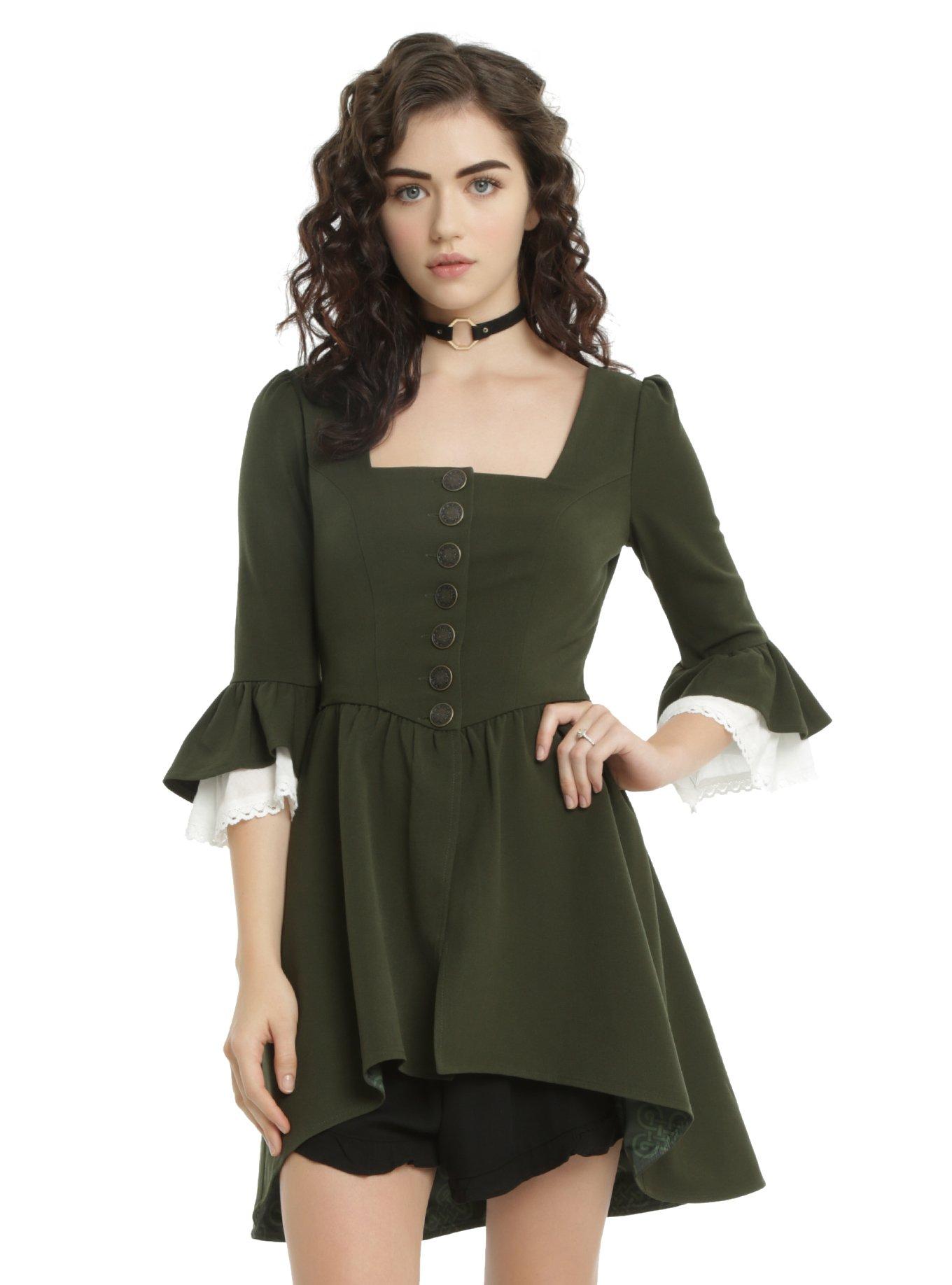 Outlander Ruffled Peplum Jacket, , hi-res