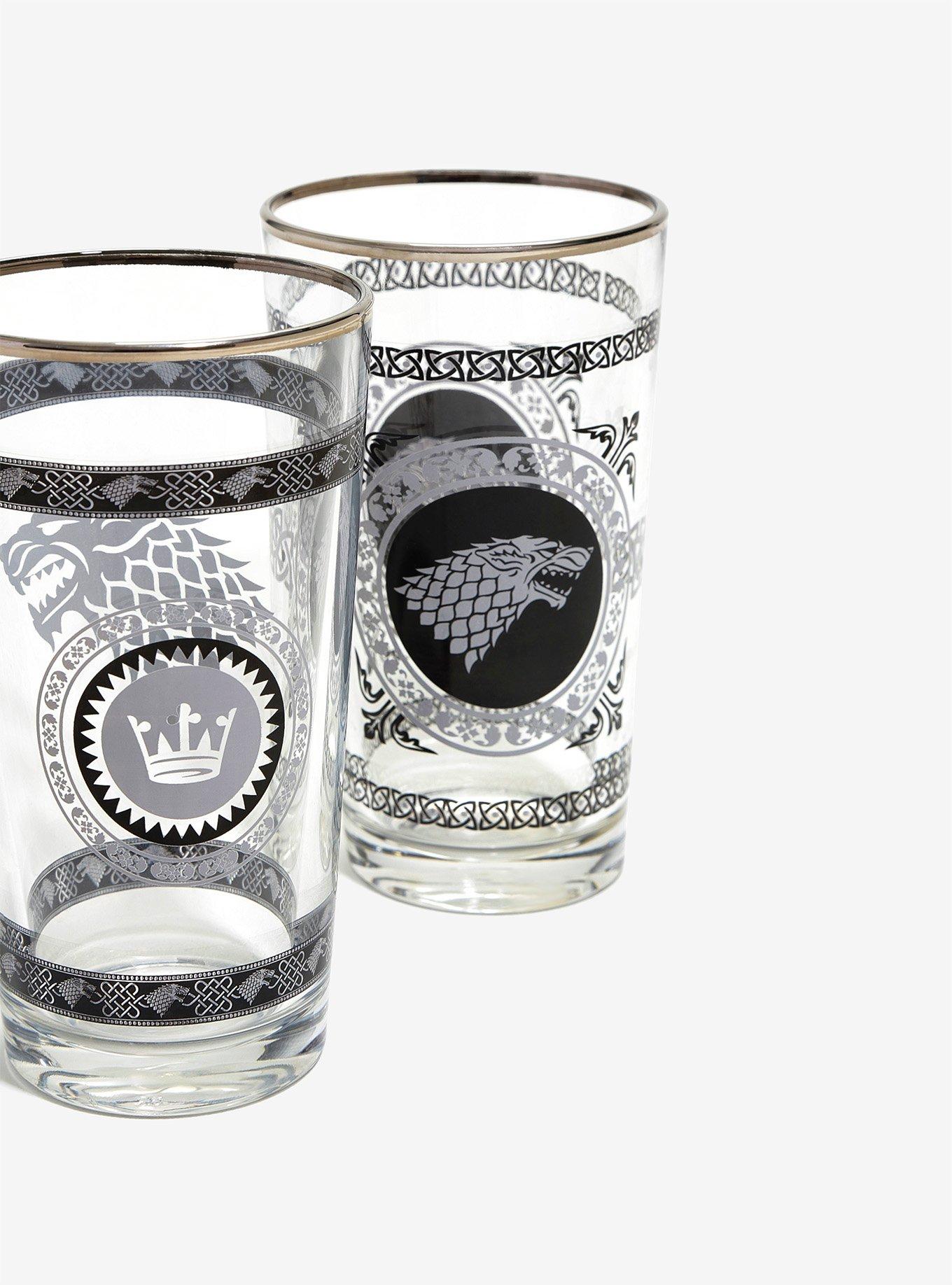 Game Of Thrones House Stark Pint Glasses, , hi-res